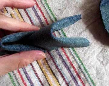 旧物改造牛仔裤收纳盒,旧牛仔改造壁挂收纳袋