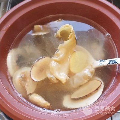 花胶海底椰汤,橄榄海底椰煲猪骨