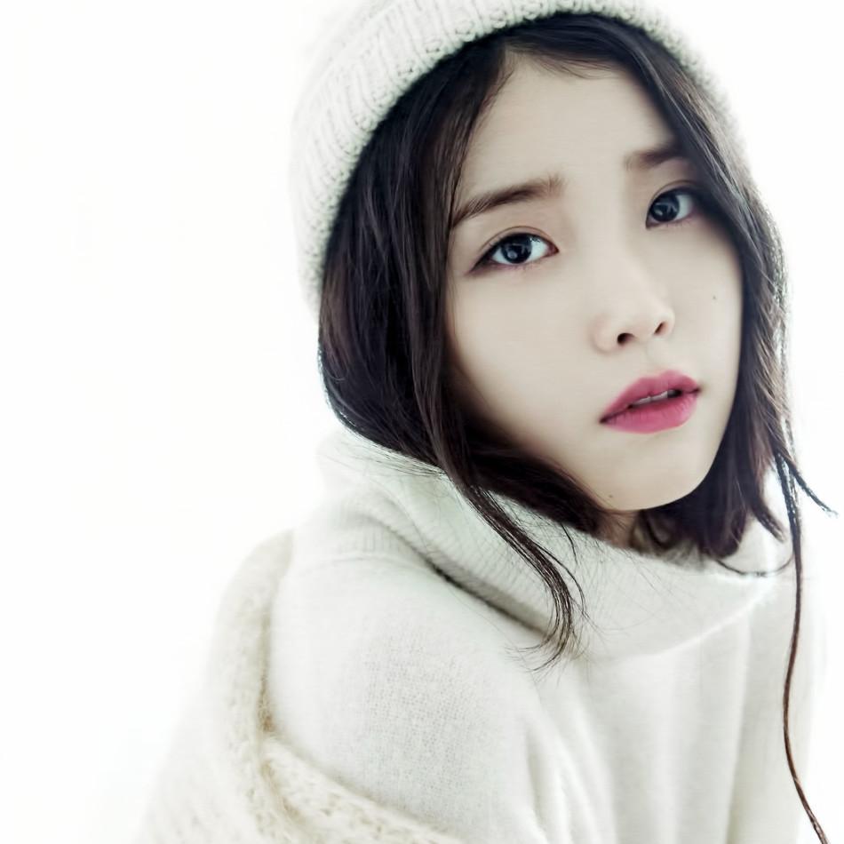 韩国潮*妞小**“IU”皮肤美爆天，迷倒大叔男友，国民妹妹无敌！