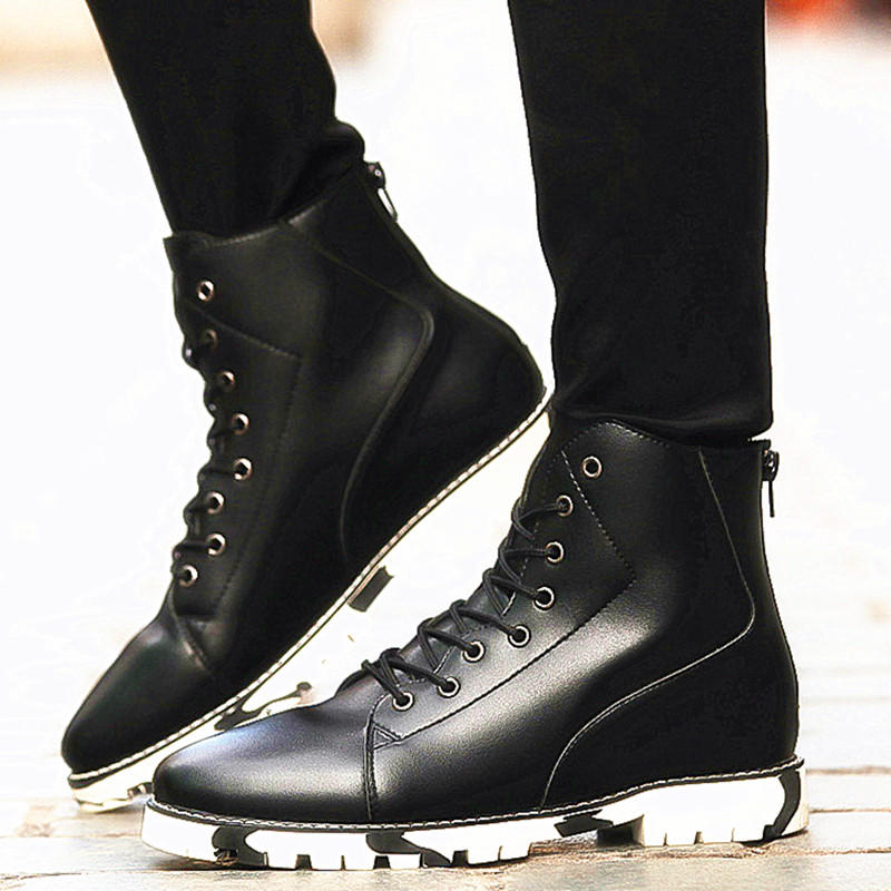 想成为型男需要什么东西,休闲又不失时尚的一款马丁靴