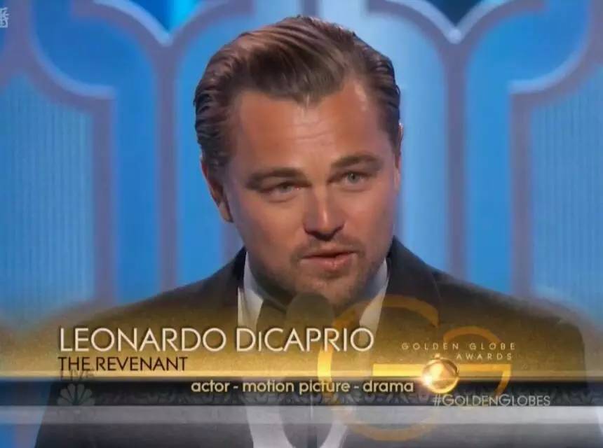 荒野猎人颁奖时刻,荒野猎人获奥斯卡影帝