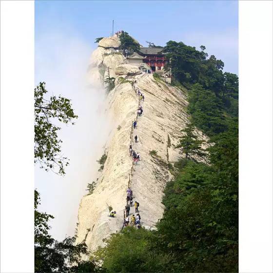 渭南华山旅游攻略一日游最佳路线,爬华山攻略渭南景点图