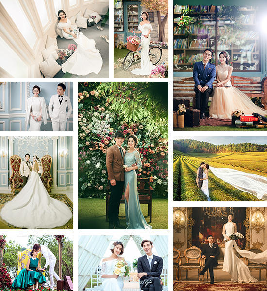 沈阳时尚经典婚纱照片,沈阳时尚经典婚纱照拍摄过程