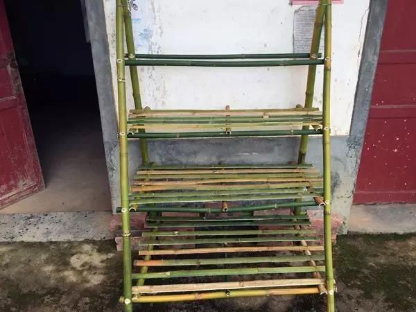 自制月季花架竹子,竹子自制拱门花架教程