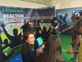 直击赛场内外!“海信绿”刷爆法兰西显强大气场