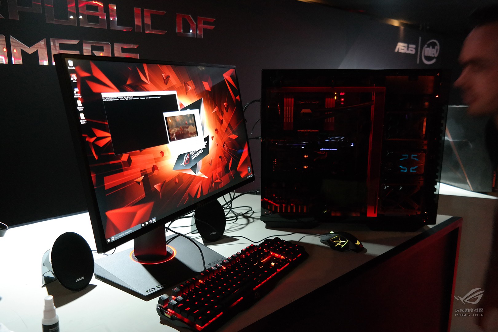 rog败家国度外设,rog败家之眼华硕主机