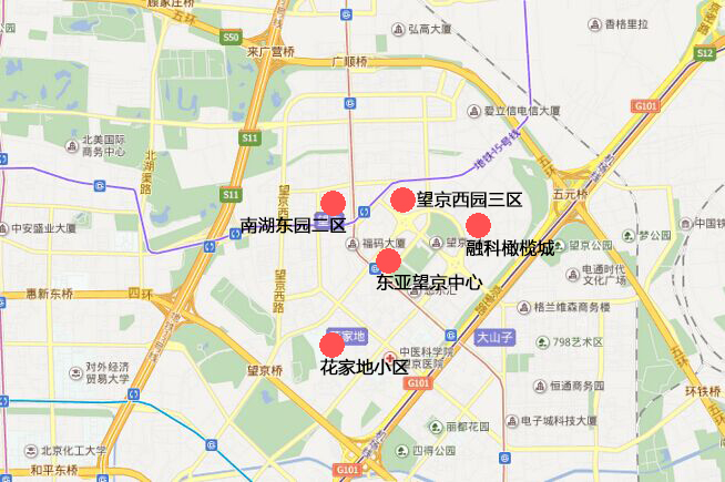 望京二手房三居室价格,望京二手房价格排名