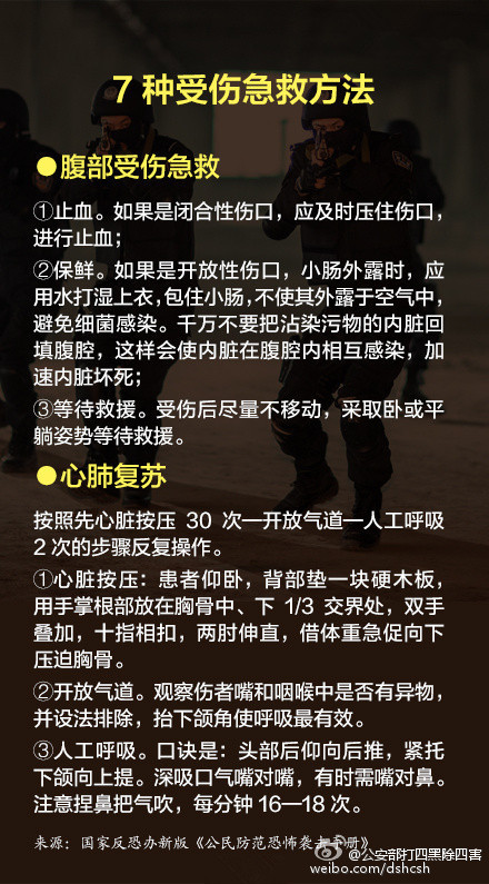 恐怖分子袭击如何自救,扩散伤害怎么打出来