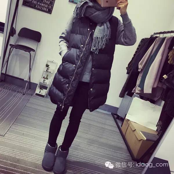 韩版洋气时尚羽绒服保暖又洋气 (韩国流行的冬天长款羽绒服)