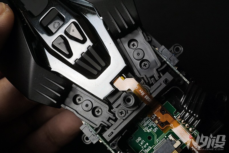 罗技鼠标g900鼠标线,罗技g900鼠标拆解