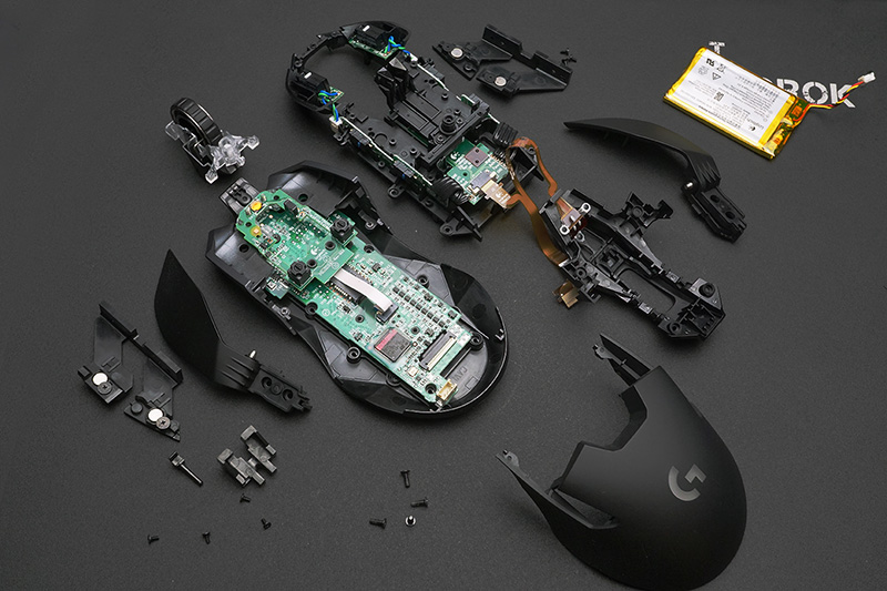 罗技鼠标g900鼠标线,罗技g900鼠标拆解