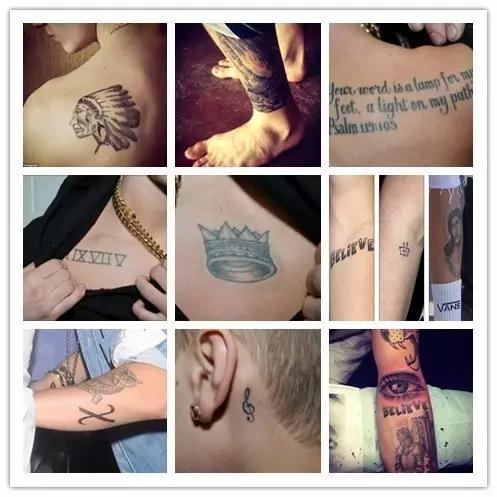 荧光纹身与鸽子血纹身,炫酷的荧光纹身