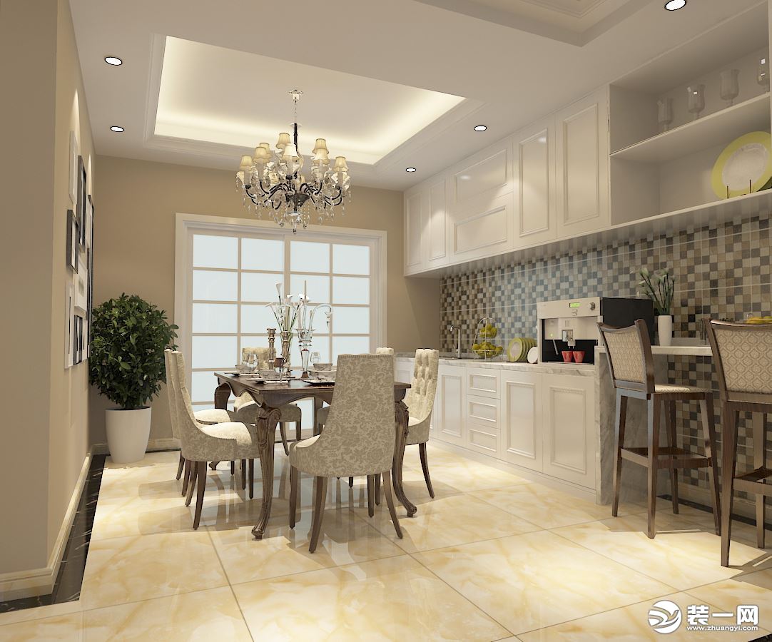 高速时代119平洋房装修,高速时代城180平复式