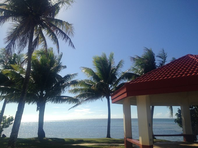 关岛出海,长滩岛上天下海