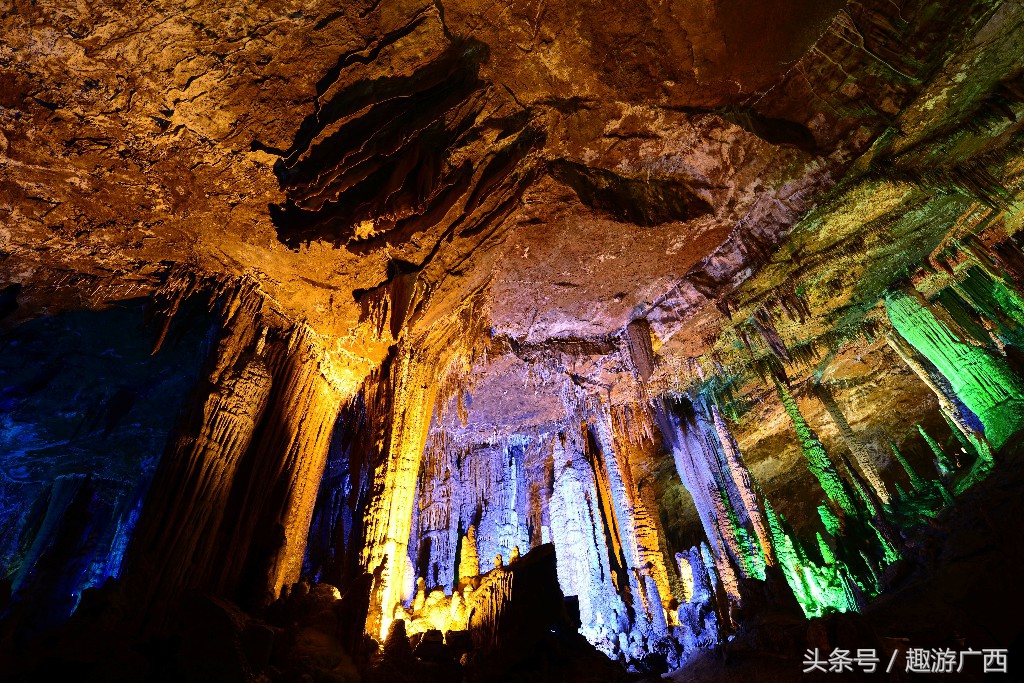 桂林的溶洞美,桂林钟乳石溶洞怎么去最好