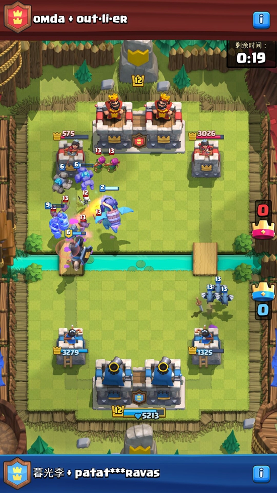 卡牌如何对线石头人,超级弓箭手对战戈仑石人卡组鸣圣