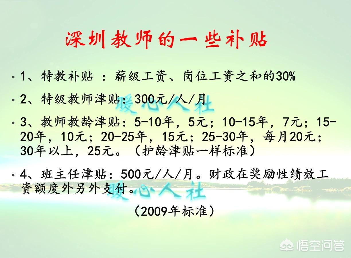 深圳罗湖区教师待遇,深圳中小学教师待遇