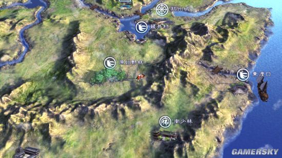 侠客风云传前传大地图,侠客风云传前传完整地图