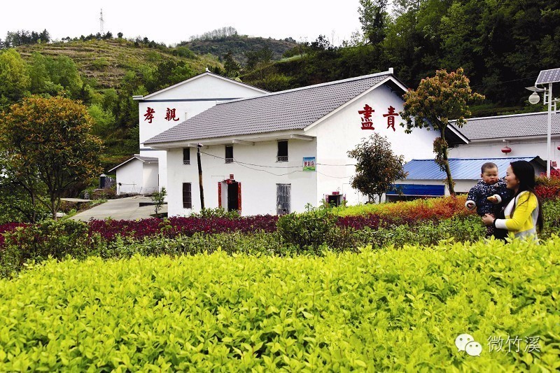 微景观提升群众幸福感,竹溪居住好地段