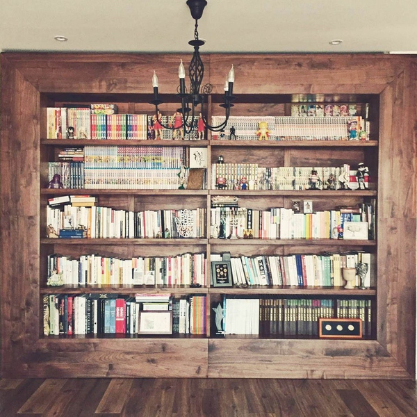 橡木书柜价格多少钱,白橡木整墙书柜价格