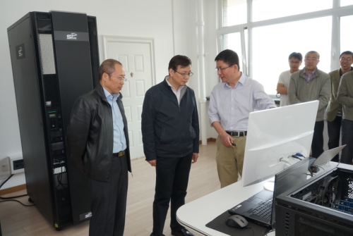 侯建国调研中科院化学所、青藏高原所、半导体所