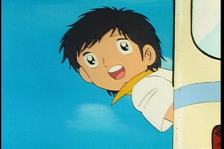 足球小子小翼第一次用曲线射门,足球小将小翼用曲线射门是哪一集