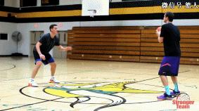 篮球传球投篮上篮组合练习小学生,击地传球上篮练习