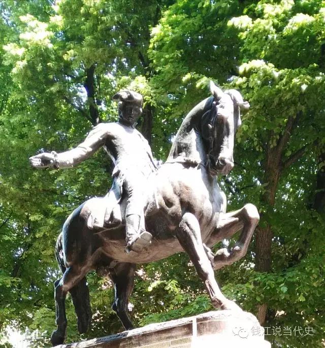 “开国银匠”称号“爱国者波士顿“自由之路”上的实业家