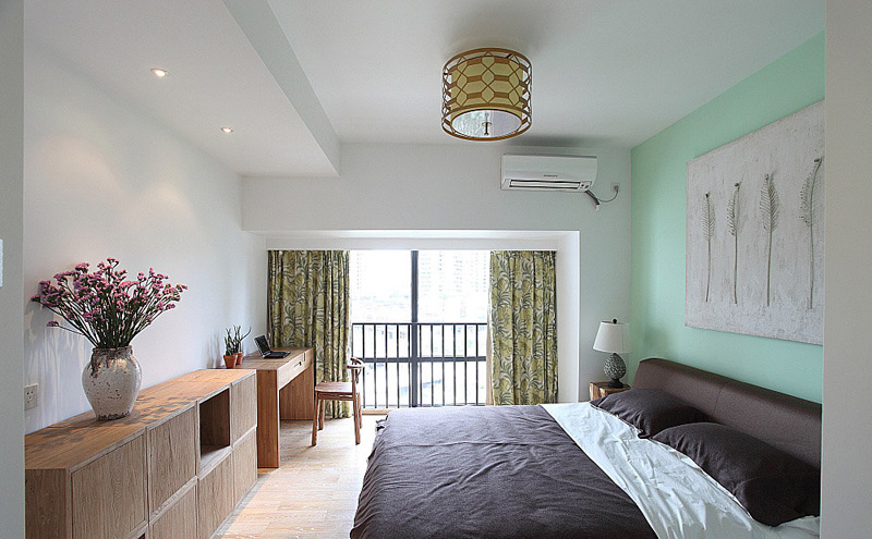 小户型轻奢风套内67平方三房两卫,繁华都市中的一处静谧