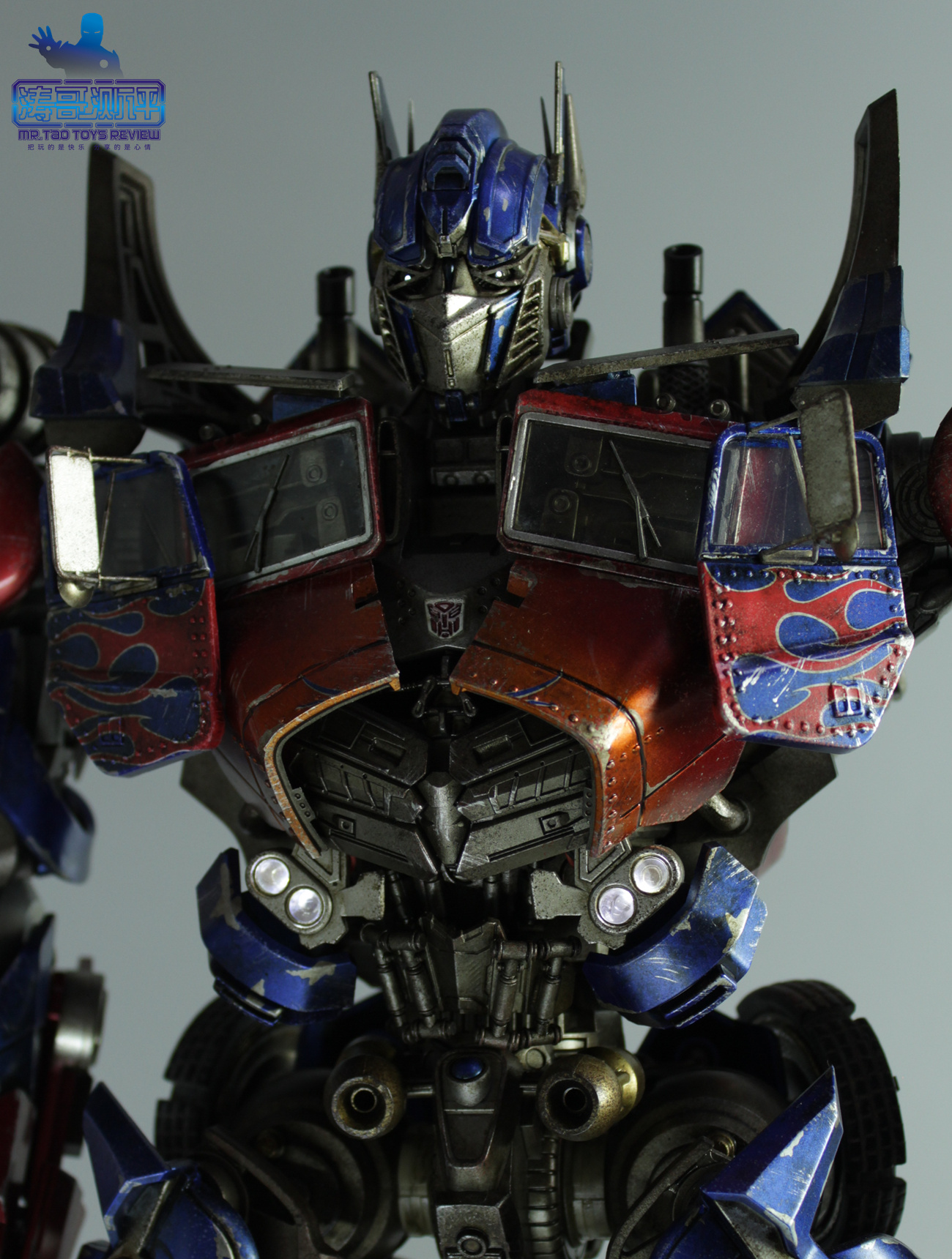 涛哥测评变形金刚3a,国产变形金刚3u级飞翼擎天柱