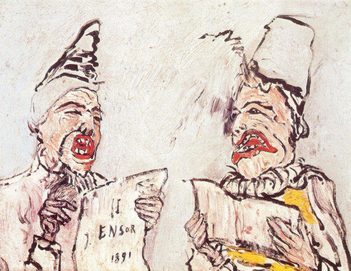 人生如戏，比利时画家教你如何画面具