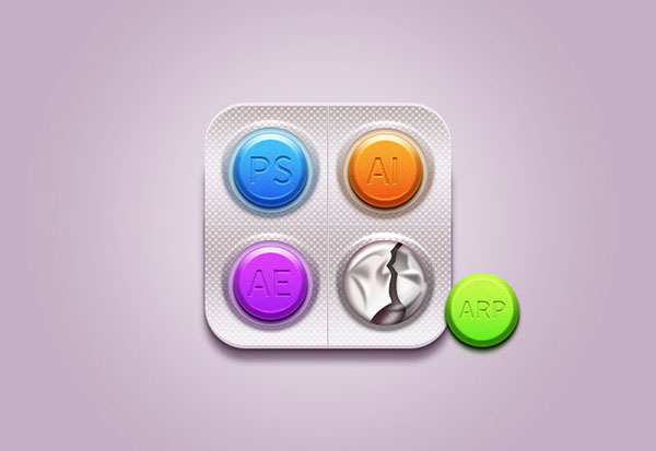 ui设计之重拟物图标设计教程,ui图标设计手绘