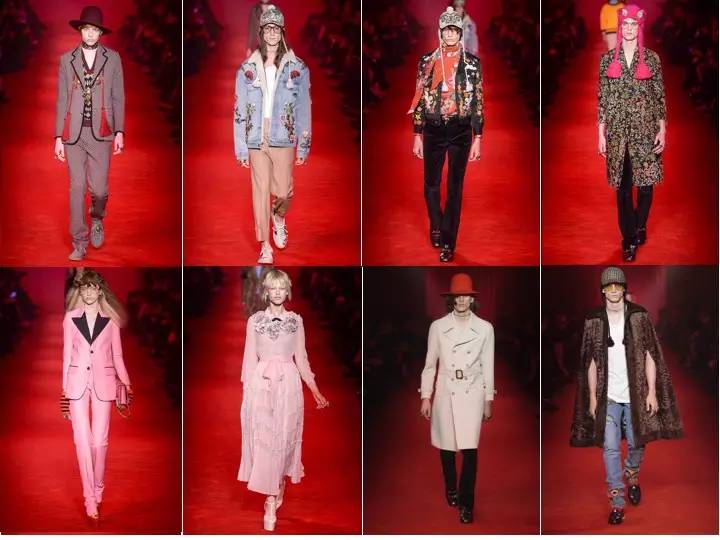 2018米兰时装周春夏gucci,2018米兰时装周gucci