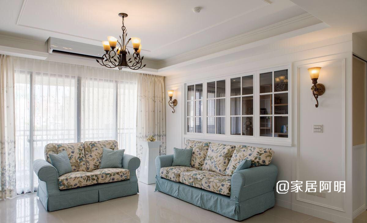 三室两厅70小户型设计,68平三室小户型美式