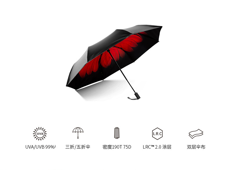 撑起一份优雅，防止晒成古天乐