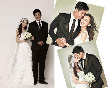 林心如霍建华的婚纱照,林心如霍建华婚纱图片大全