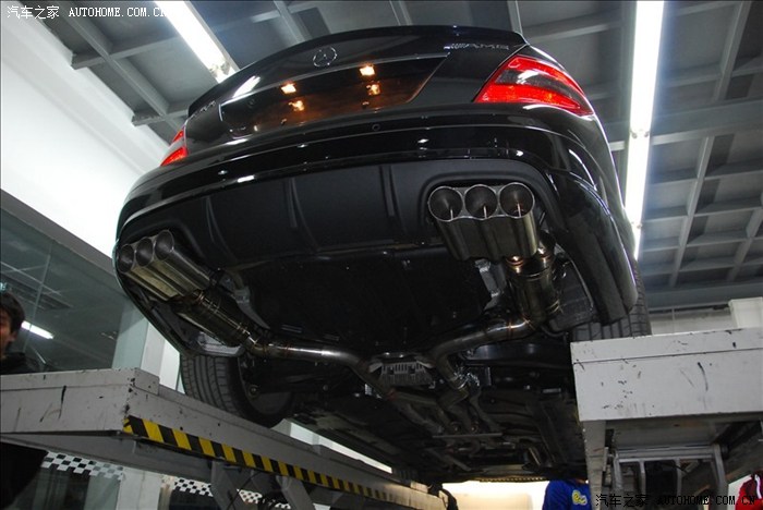 全记录怪兽版奔驰C63AMG改装C74