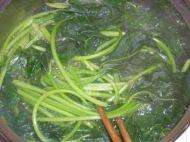 为什么红薯叶煮了会变黑,为什么红薯叶炒出来很红