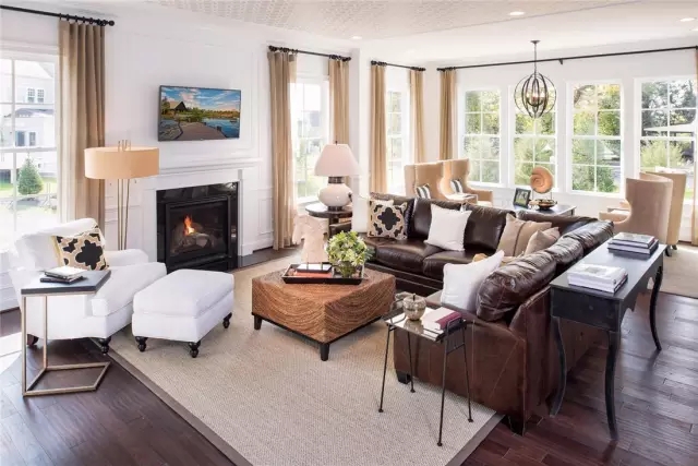 最爱美式装修风格,流行美式风格客厅