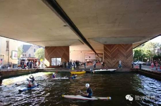 桥底滨水空间,桥底空间利用