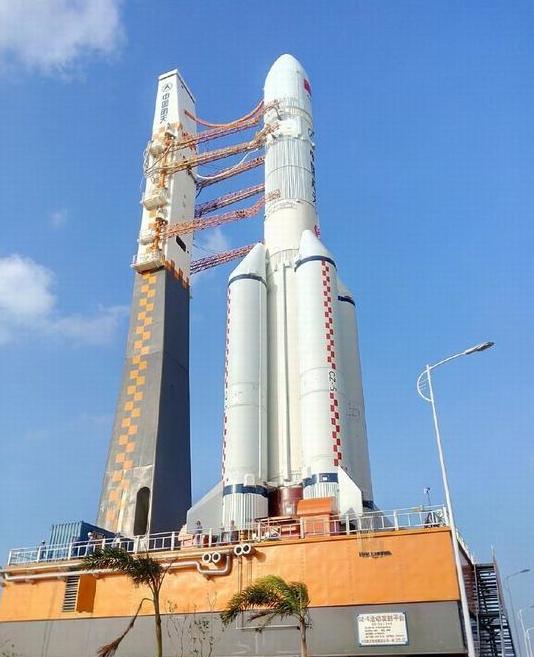 中国火箭之王长征5号,新一代运载火箭长征五号整装待发