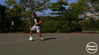 1vs1变向射门,足球技巧过人1对1