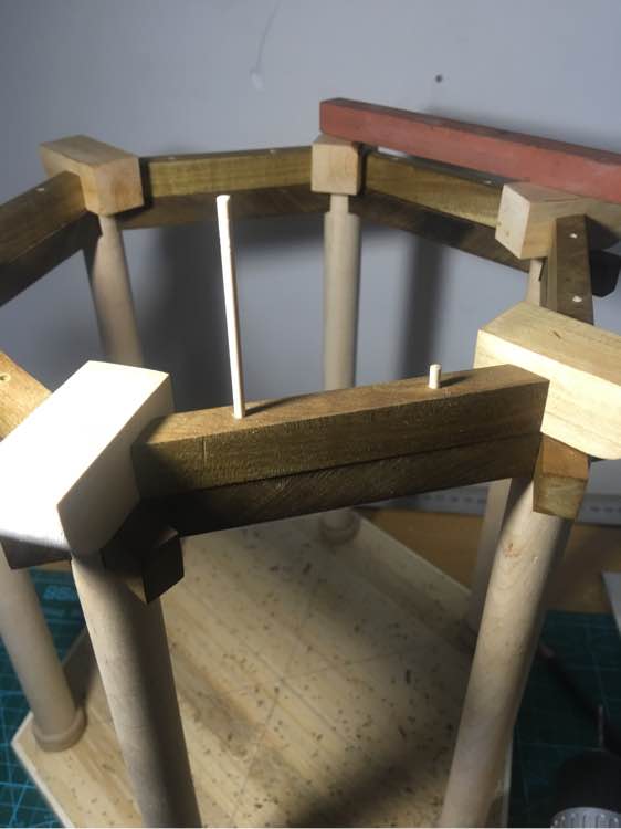 看了古建筑然后就自己动手制作一个亭子，快来学习哦