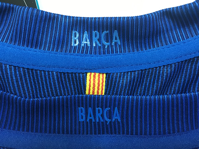 巴萨16-17赛季阵容,巴塞罗那主客场球衣