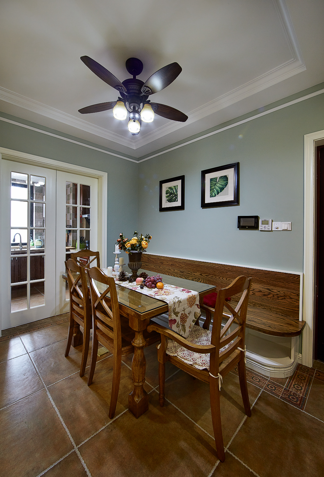 一步一风景，新乡馨华佳苑160平美式乡村风设计