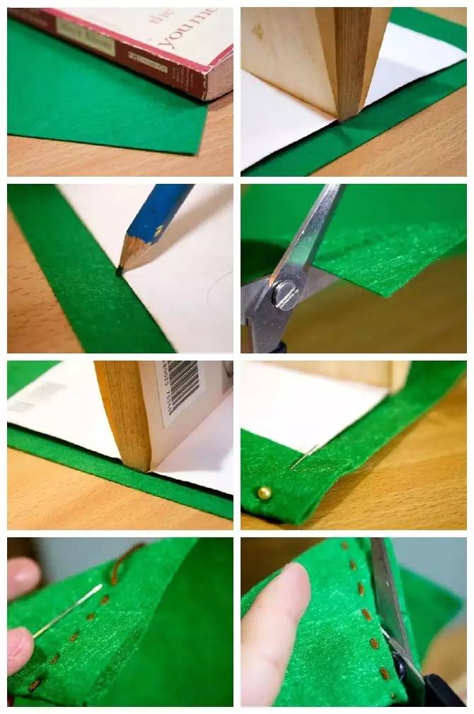 包书皮教程手工,透明膜包书皮的步骤图解