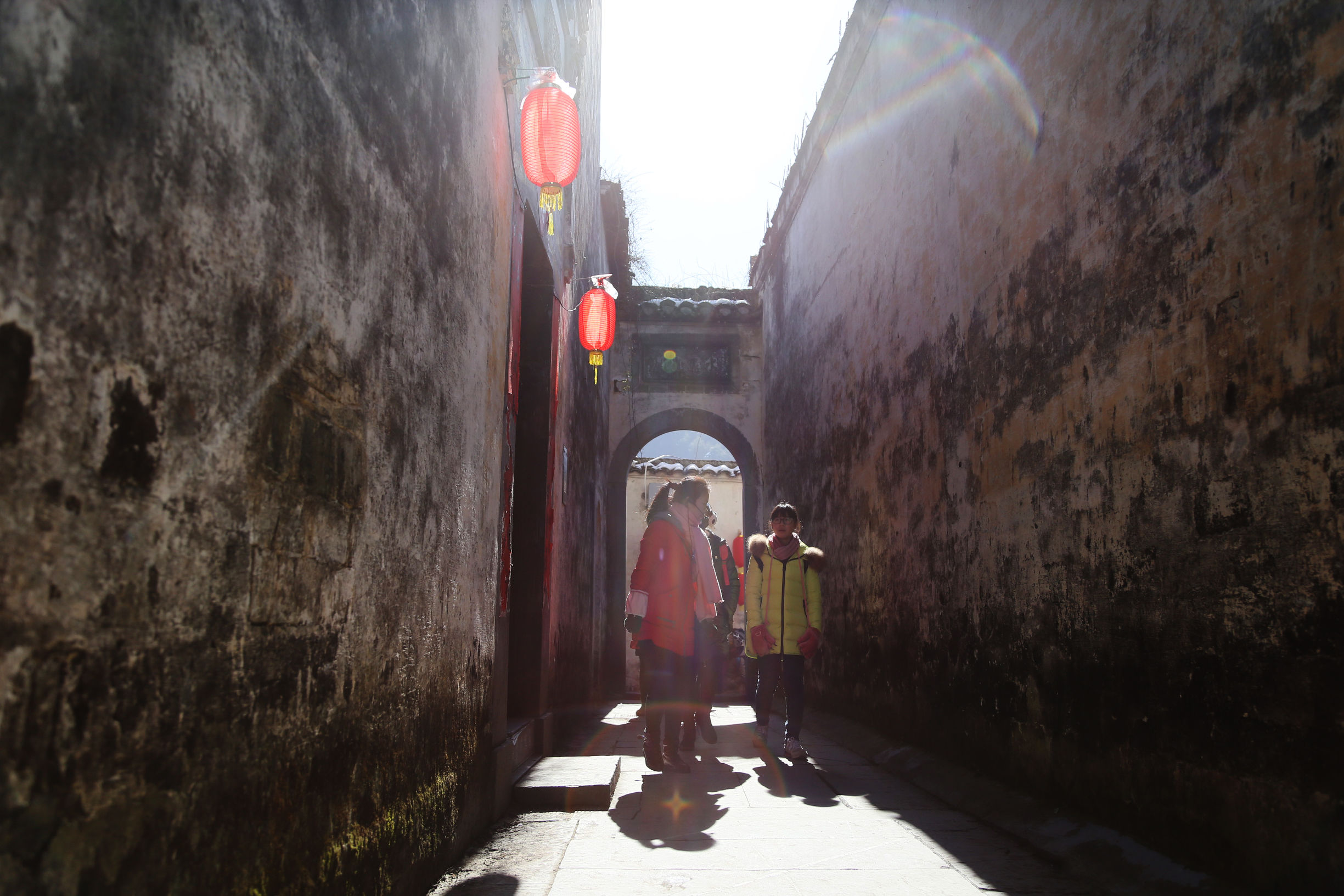 安徽风情小镇的徽州西递,梦回徽州下一句