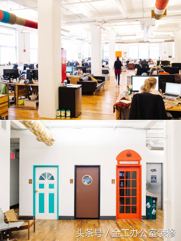 白领办公室装修设计方案,it公司办公室装修效果图