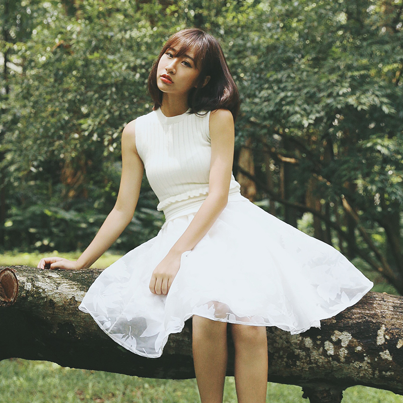 朦朦胧胧的性感和美丽，网纱裙带给你