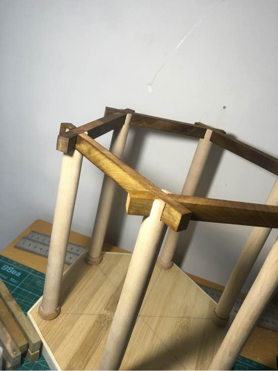 看了古建筑然后就自己动手制作一个亭子，快来学习哦